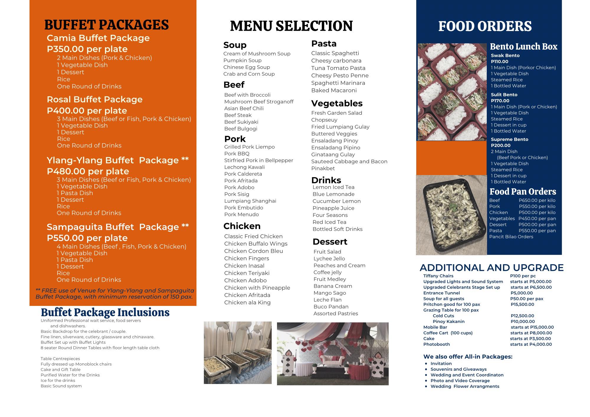 Casa Maria Events Hall and Catering Services
